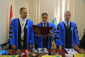 المناقشة العلنية لرسالة الماجستير في تقويم الأسنان للباحثة منال قايد ناجي الجيلاني جامعة العلوم والتكمولوجيا - المركز الرئيسي -صنعاء