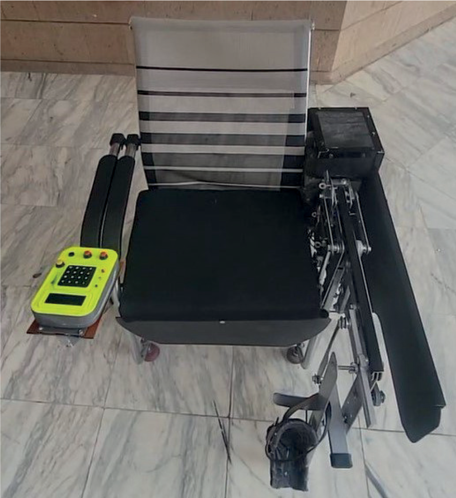 Left Lower Limb Rehabilitation Device