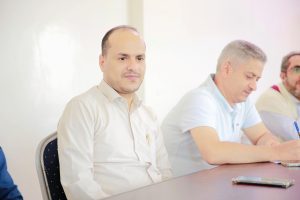 د.إدريس العديني رئيس قسم العلوم الادارية