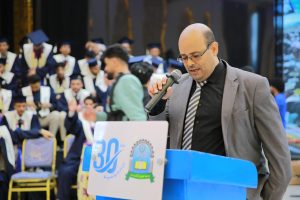 جامعة العلوم والتكنولوجيا-إب تحتفي بتخريج دفعة " رواد التكنولوجيا " من طلبة قسم الحاسبات.