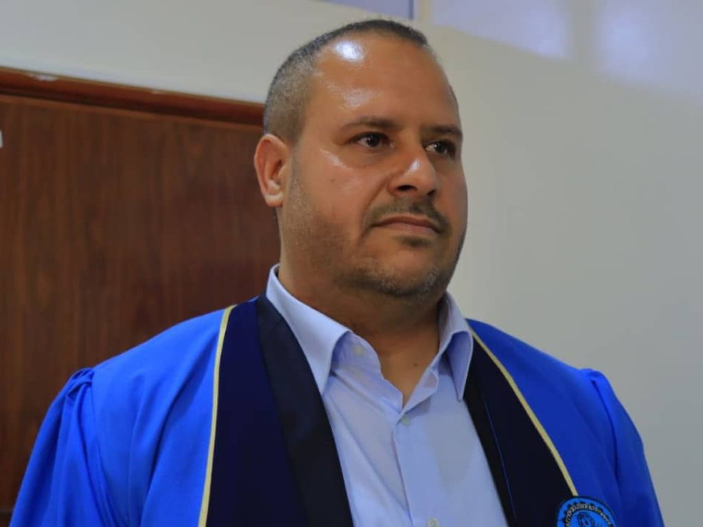 المناقشة العلنية لرسالة الماجستير في المحاسبة للباحث أنور حسن احمد الصعدي