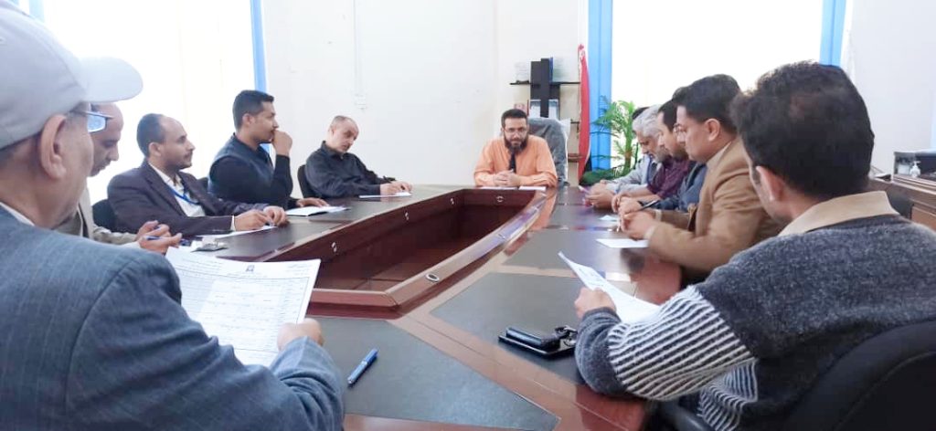 اجتماع لمجلس فرع جامعة العلوم والتكنولوجيا بتعز يناقش اختتام اعمال الفصل الأول والتحضيرات للفصل الثاني 1444ه‍ـ