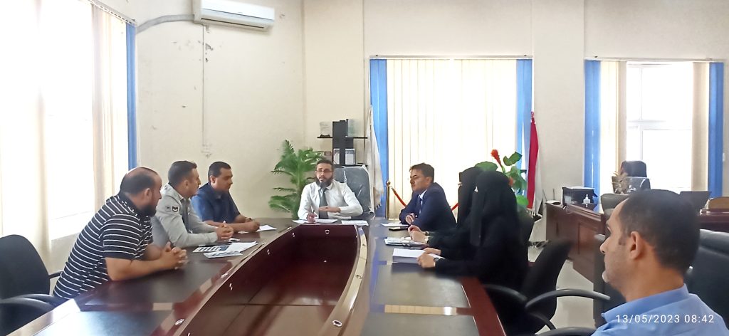 اجتماع لجنة القبول والتسجيل 1445ه‍