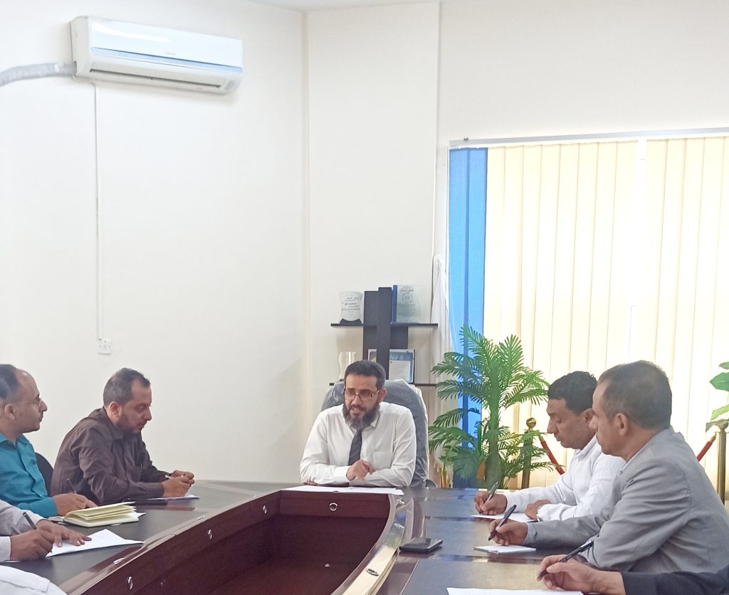 اجتماع مجلس فرع جامعة العلوم والتكنولوجيا بتعز مع تدشين الدراسة للعام الجديد 1445ه‍