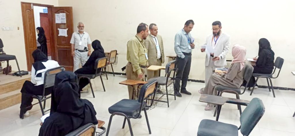 تدشين امتحانات نهاية الفصل الأول 1445ه‍