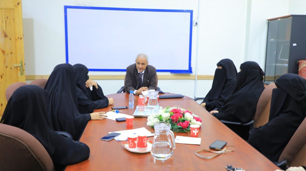 رئيس الجامعة يترأس الإجتماع الدوري لمجلس فرع الطالبات ويدشن الدوام بعد اجازة عيد الأضحى المبارك