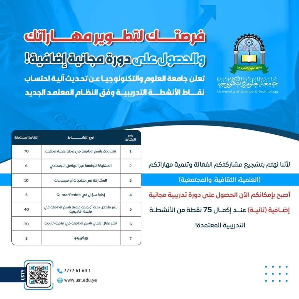 جامعة العلوم والتكنولوجيا -