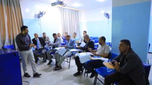 UST College of Pharmacy Holds Workshop to Review and Approve the Master’s Program in Clinical Pharmacy - جامعة العلوم والتكنولوجيا المركز الرئيسي - صنعاء جامعة العلوم والتكنولوجيا المركز الرئيسي - صنعاء -
