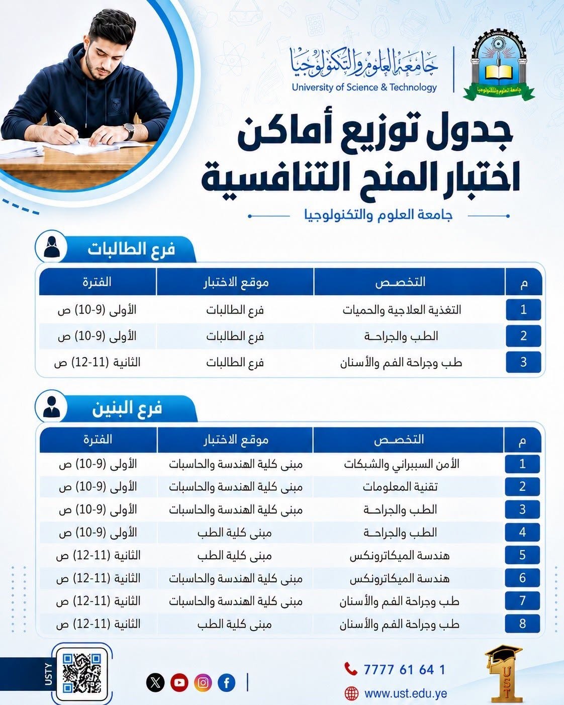 جامعة العلوم والتكنولوجيا المركز الرئيسي - صنعاء -