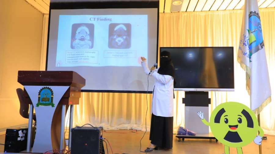 مناقشات دراسات الحالة لطالبات الاشعة التشخيصية بجامعة العلوم والتكنولوجيا المركز الرئيس صنعاء