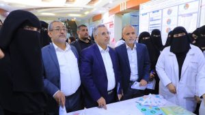 Sana'a- UST President Commends Medicine Female Students' Field Health Awareness Efforts - جامعة العلوم والتكنولوجيا المركز الرئيسي - صنعاء جامعة العلوم والتكنولوجيا المركز الرئيسي - صنعاء -