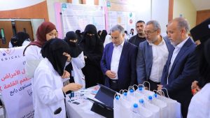 Sana'a- UST President Commends Medicine Female Students' Field Health Awareness Efforts - جامعة العلوم والتكنولوجيا المركز الرئيسي - صنعاء جامعة العلوم والتكنولوجيا المركز الرئيسي - صنعاء -