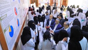 Sana'a- UST President Commends Medicine Female Students' Field Health Awareness Efforts - جامعة العلوم والتكنولوجيا المركز الرئيسي - صنعاء جامعة العلوم والتكنولوجيا المركز الرئيسي - صنعاء -